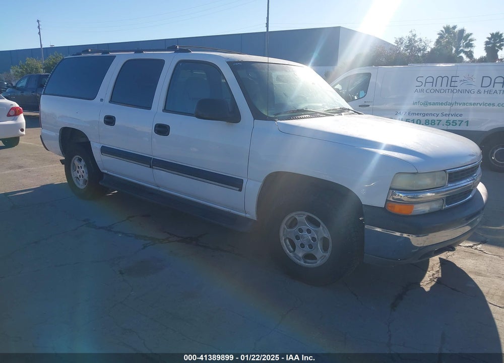 2001 CHEVROLET SUBURBAN 1500 LS VIN: 3GNEC16T61G258547