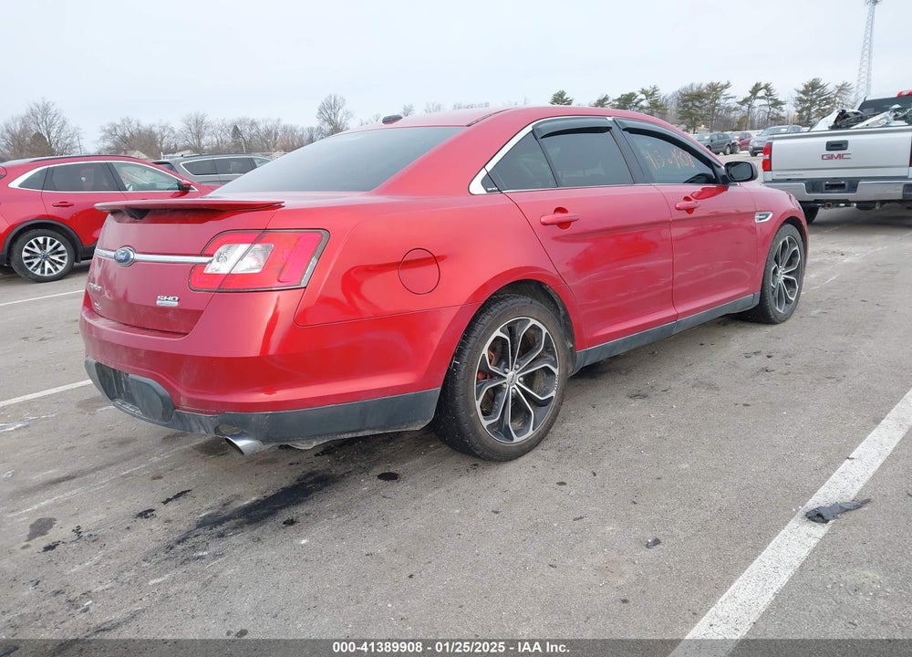 2010 FORD TAURUS SHO VIN: 1FAHP2KT3AG162446