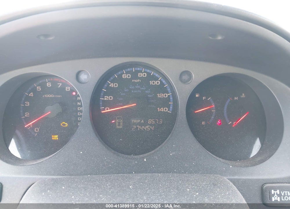 2004 ACURA MDX VIN: 2HNYD189X4H555503