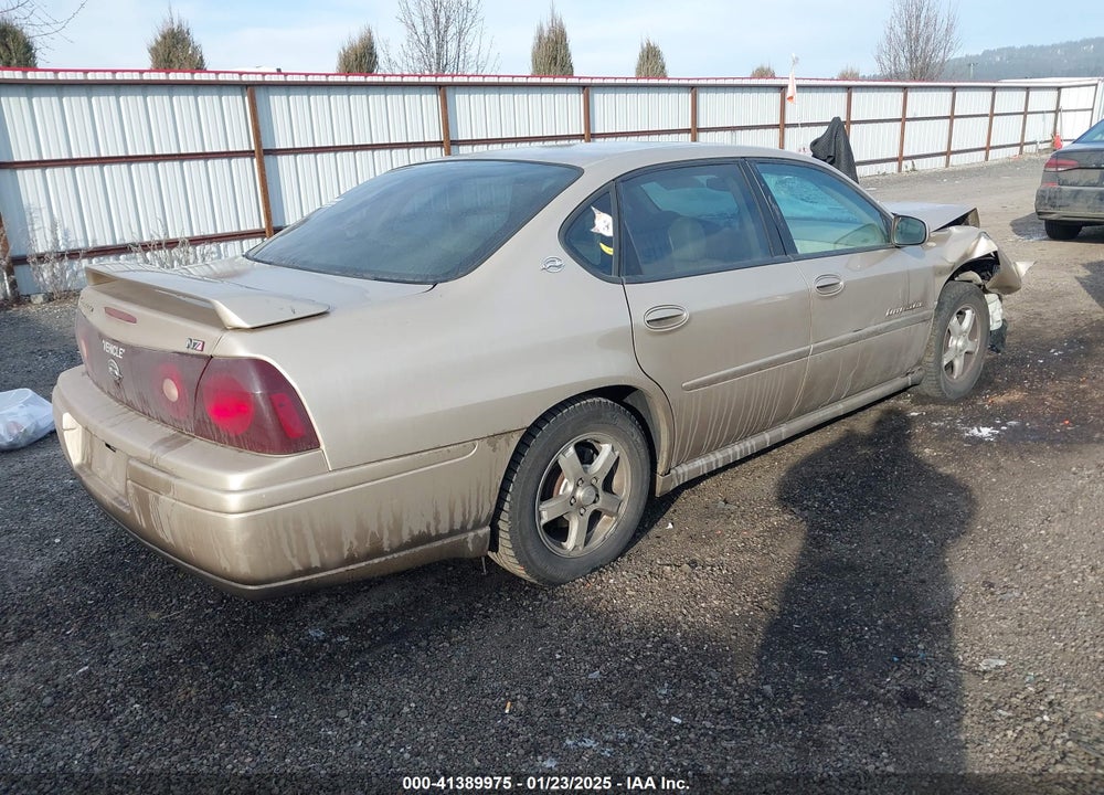 2004 CHEVROLET IMPALA LS VIN: 2G1WH52K349193800