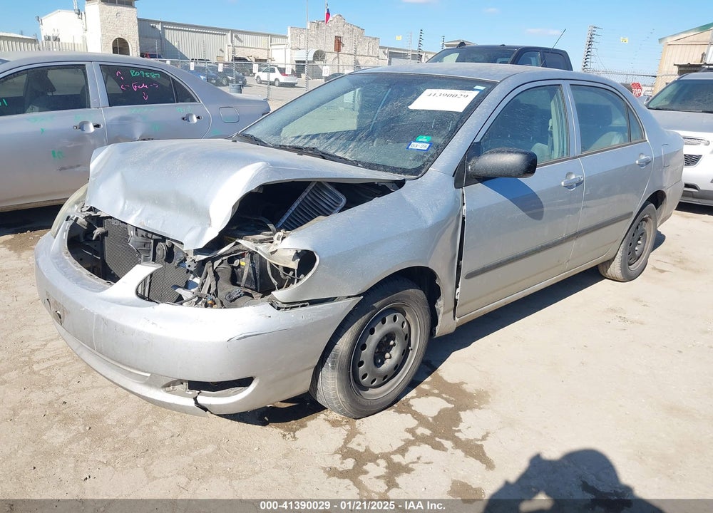 2007 TOYOTA COROLLA VIN: JTDBR32E370134343