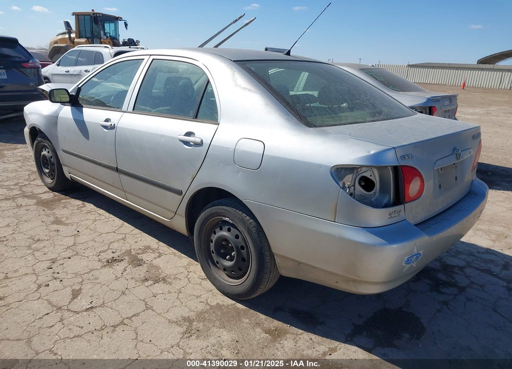 2007 TOYOTA COROLLA VIN: JTDBR32E370134343