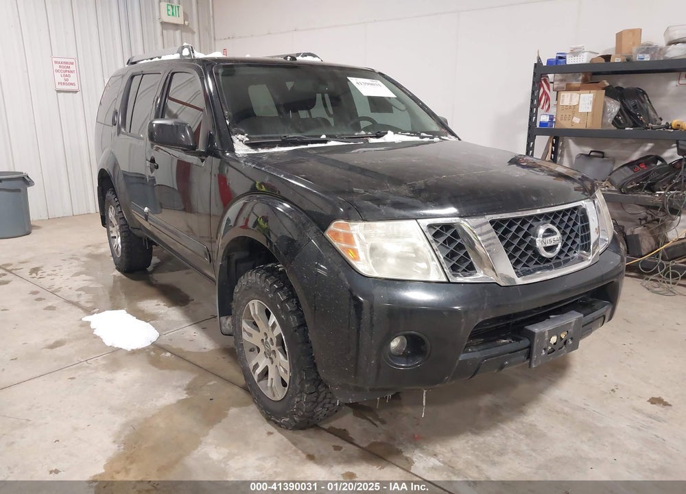 2010 NISSAN PATHFINDER SE VIN: 5N1AR1NB6AC602648