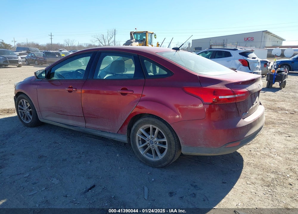 2016 FORD FOCUS SE VIN: 1FADP3F29GL250052
