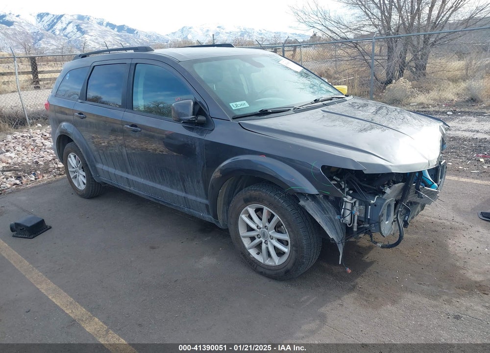 2018 DODGE JOURNEY SXT VIN: 3C4PDCBGXJT260344