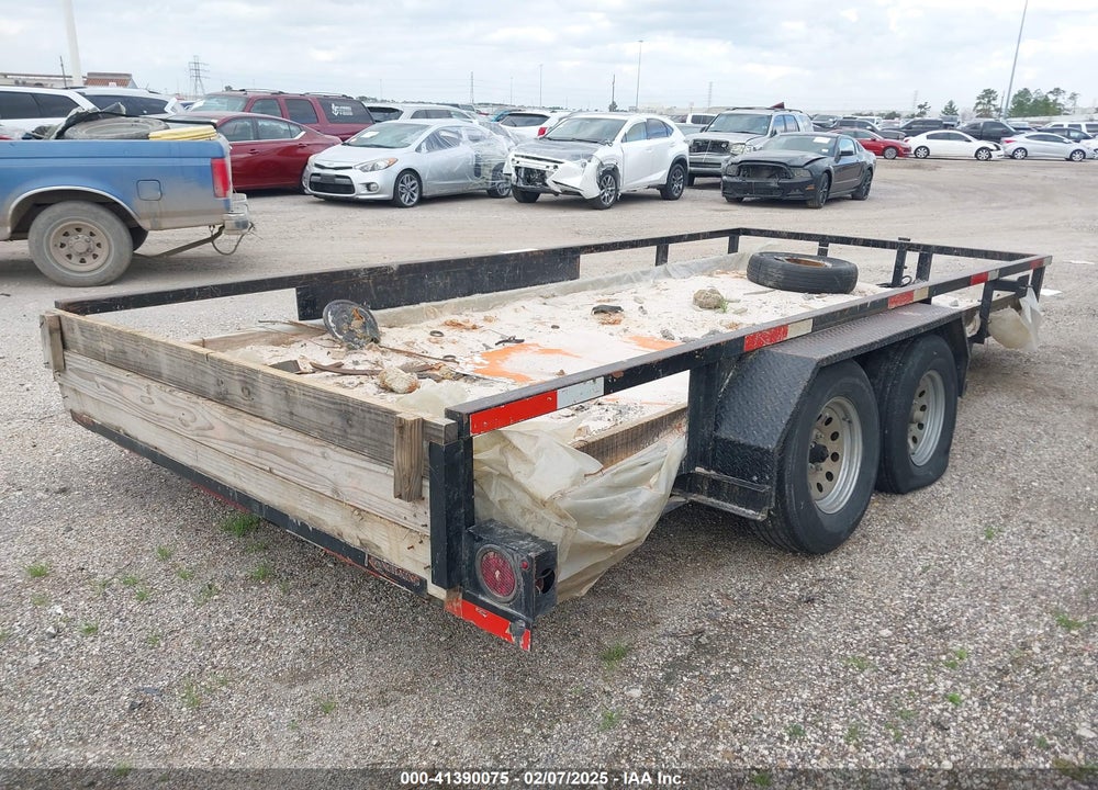 2016 CAND TRAILER VIN: 5VNBU2025GT163093
