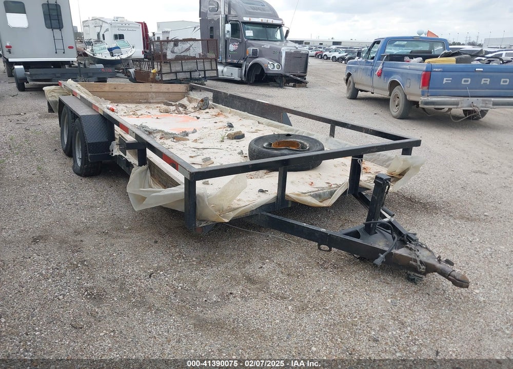 2016 CAND TRAILER VIN: 5VNBU2025GT163093