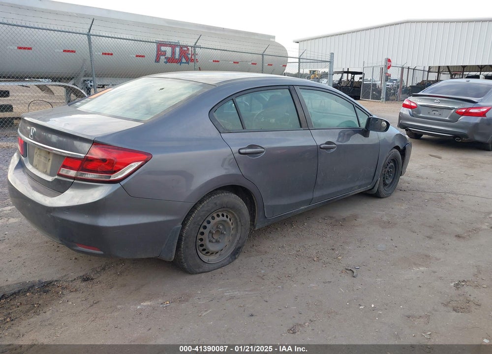 2014 HONDA CIVIC VIN: 19XFB2F54EE057481