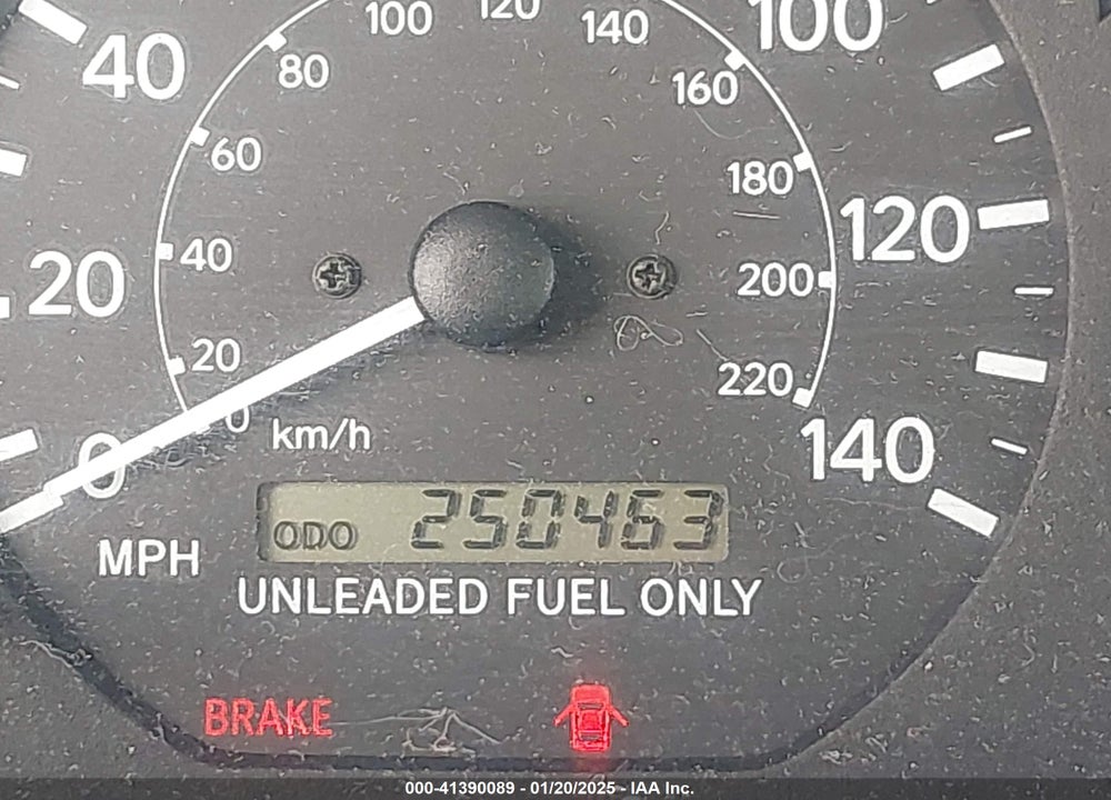 1999 TOYOTA CAMRY LE V6 VIN: JT2BF22K9X0207622