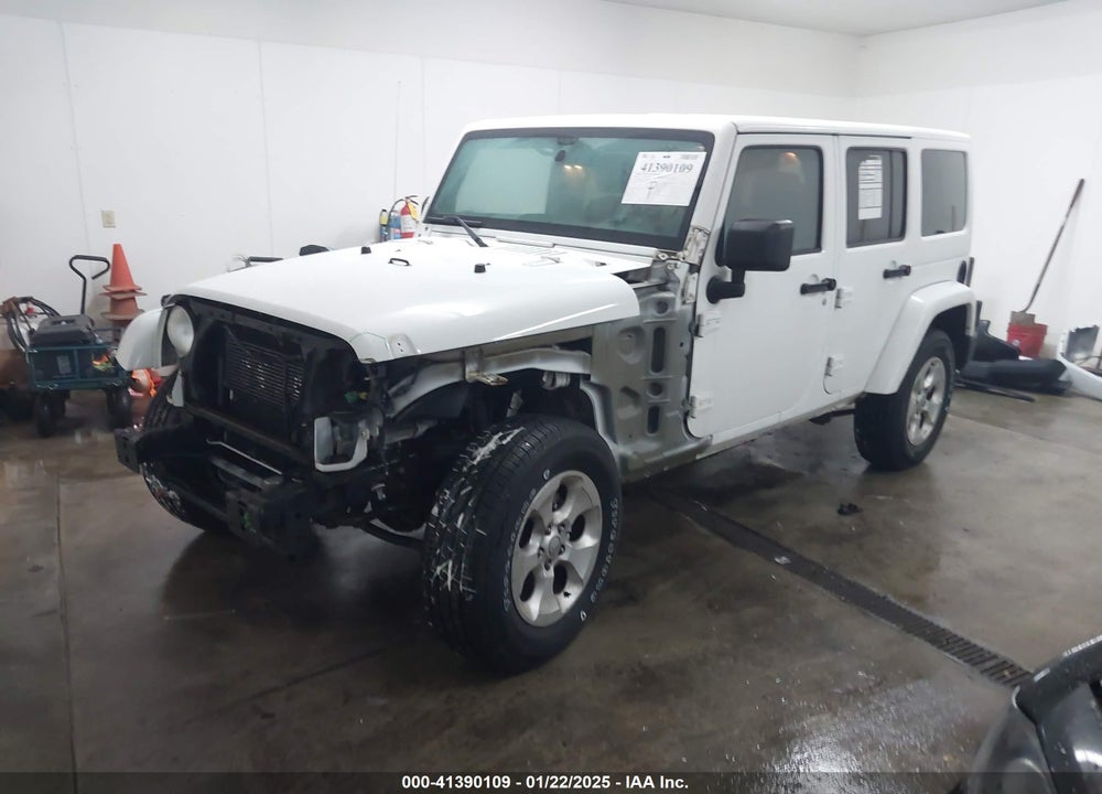 2013 JEEP WRANGLER UNLIMITED SAHARA VIN: 1C4BJWEG1DL663029