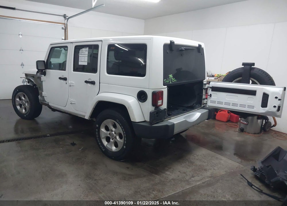 2013 JEEP WRANGLER UNLIMITED SAHARA VIN: 1C4BJWEG1DL663029