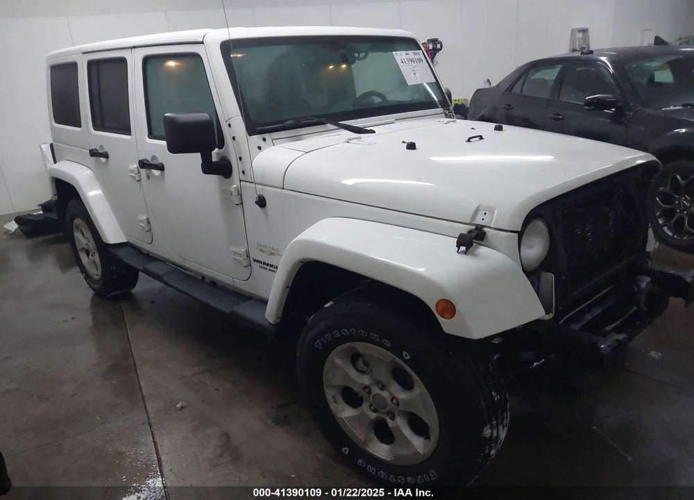 2013 JEEP WRANGLER UNLIMITED SAHARA VIN: 1C4BJWEG1DL663029