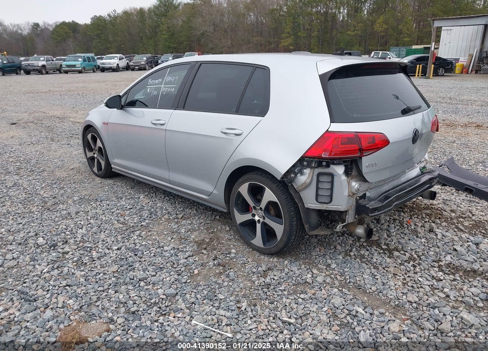 2015 VOLKSWAGEN GOLF GTI 2.0T SE 4-DOOR VIN: 3VW5T7AU9FM068078
