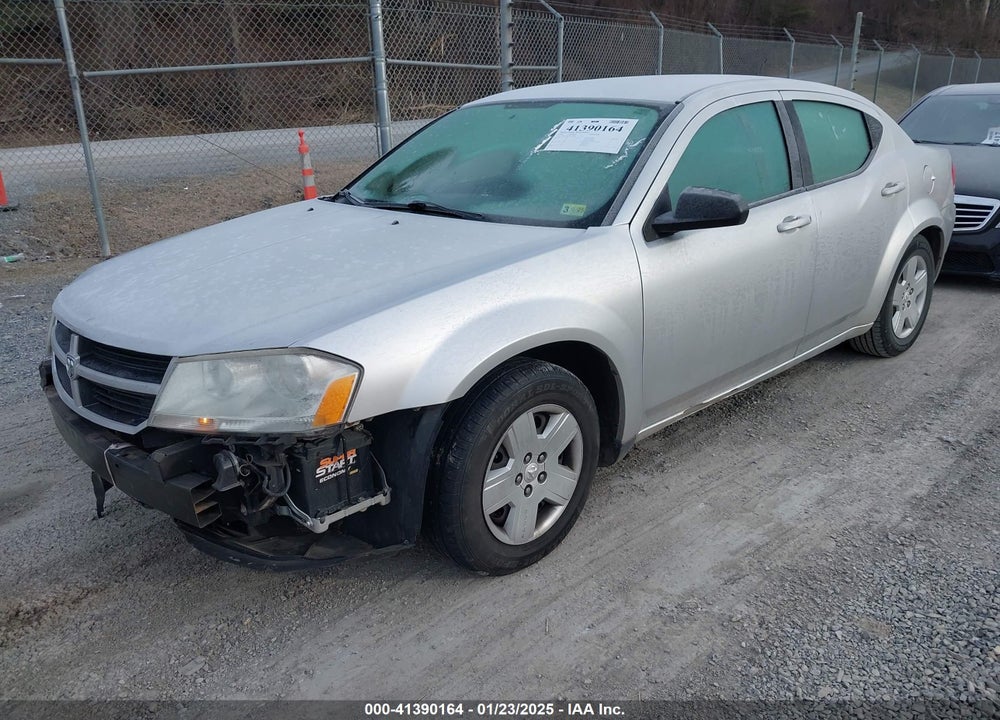2008 DODGE AVENGER SE VIN: 1B3LC46K48N296855