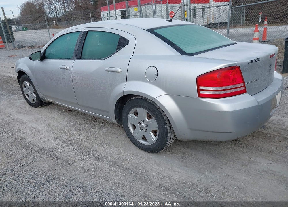 2008 DODGE AVENGER SE VIN: 1B3LC46K48N296855