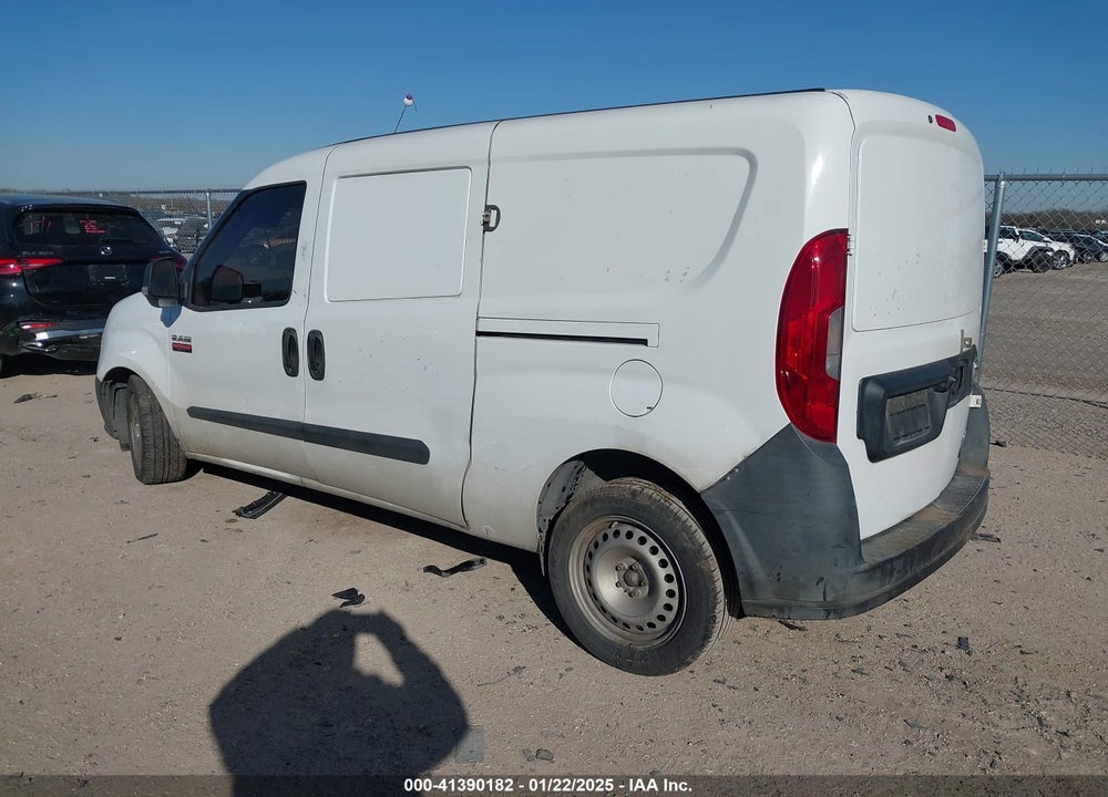 2018 RAM PROMASTER CITY TRADESMAN VIN: ZFBERFAB8J6K63286