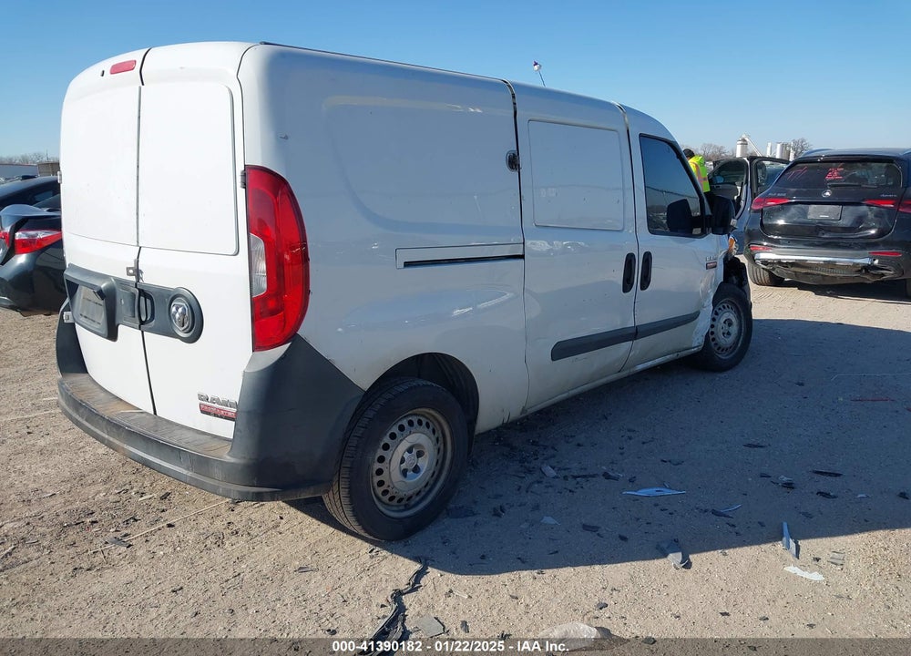 2018 RAM PROMASTER CITY TRADESMAN VIN: ZFBERFAB8J6K63286