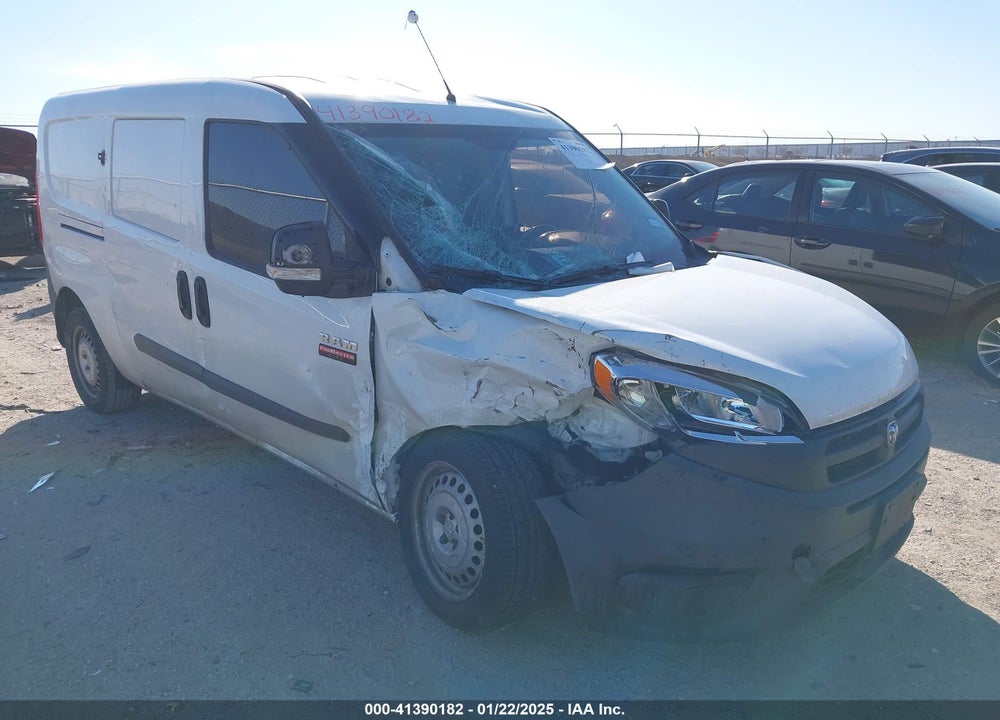 2018 RAM PROMASTER CITY TRADESMAN VIN: ZFBERFAB8J6K63286