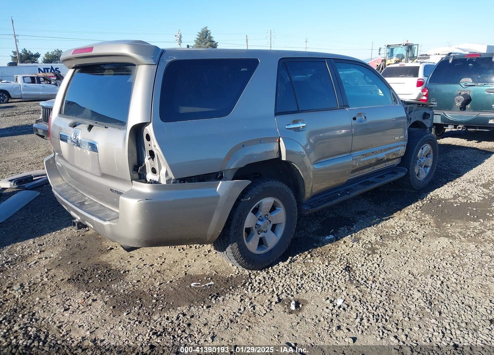 2006 TOYOTA 4RUNNER SR5 V6 VIN: JTEBU14R660081036