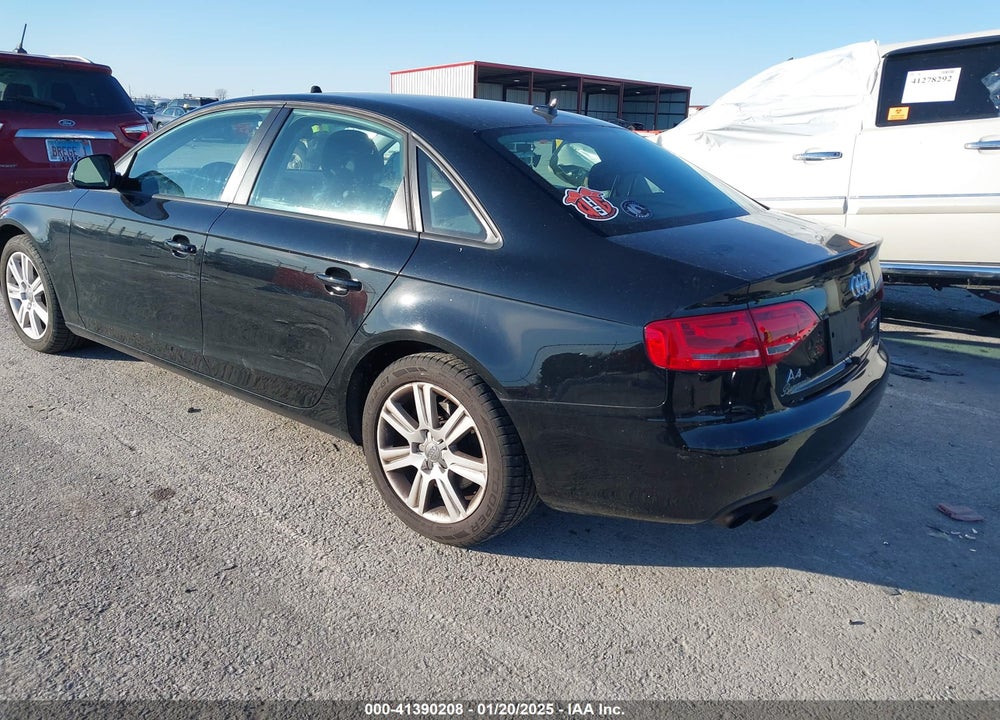 2009 AUDI A4 VIN: WAUJF78KX9N068658