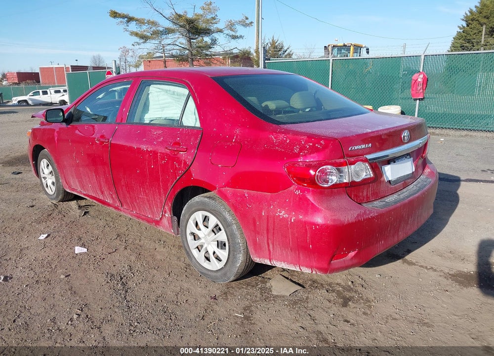 2013 TOYOTA COROLLA VIN: JTDBU4EE0DJ121555