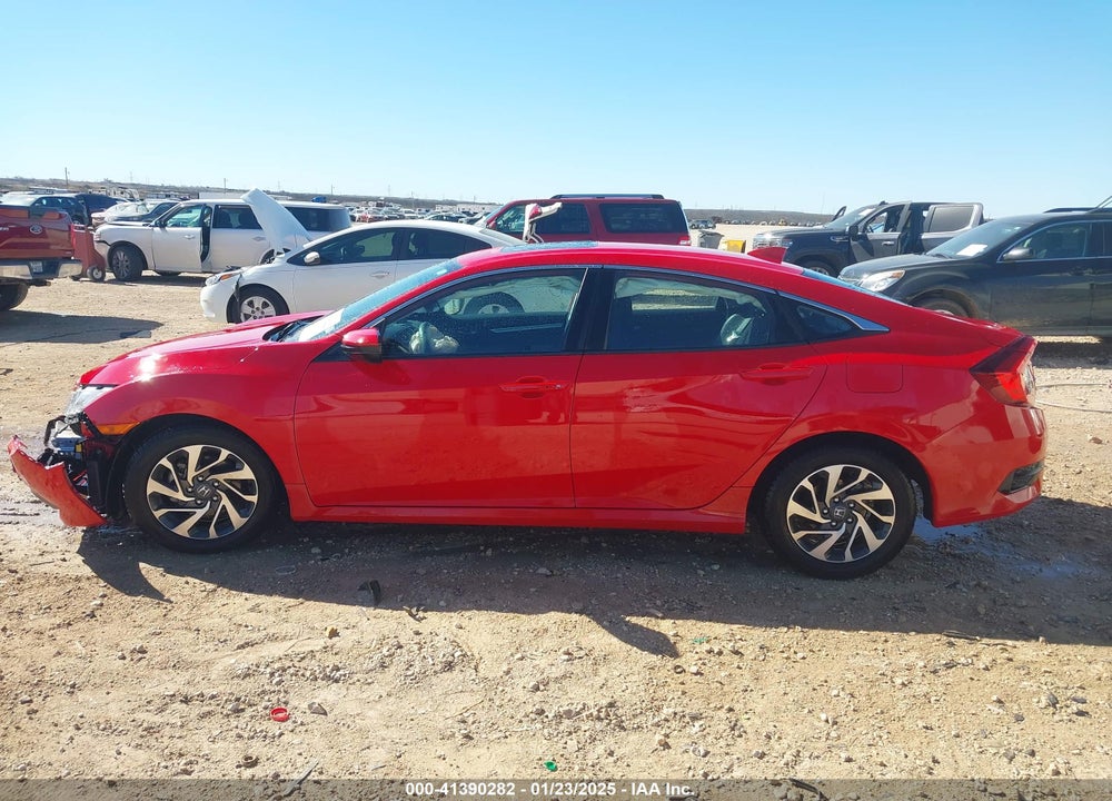 2017 HONDA CIVIC VIN: 2HGFC2F74HH533995