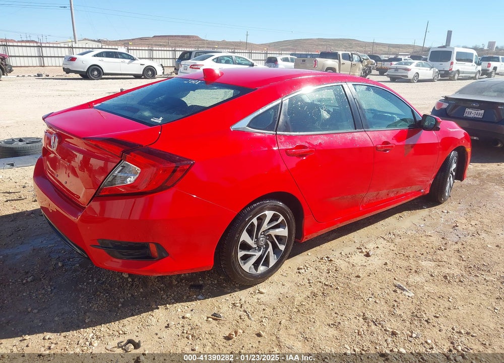 2017 HONDA CIVIC VIN: 2HGFC2F74HH533995