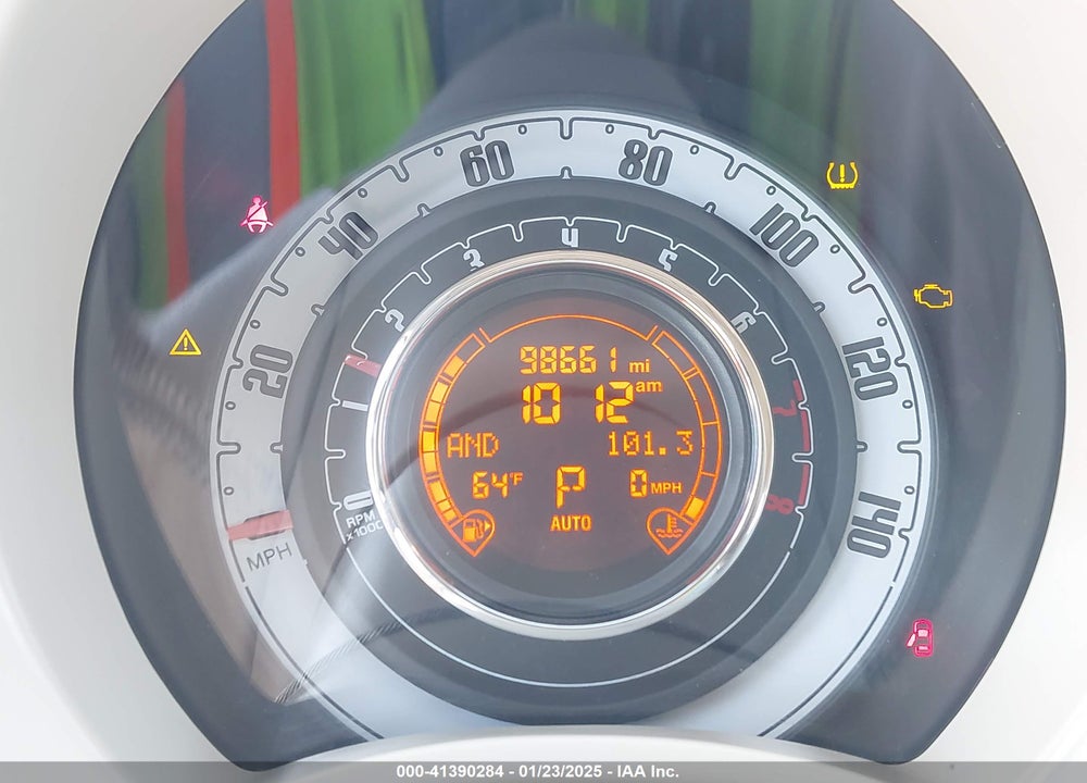 2013 FIAT 500 VIN: 3C3CFFER5DT693280