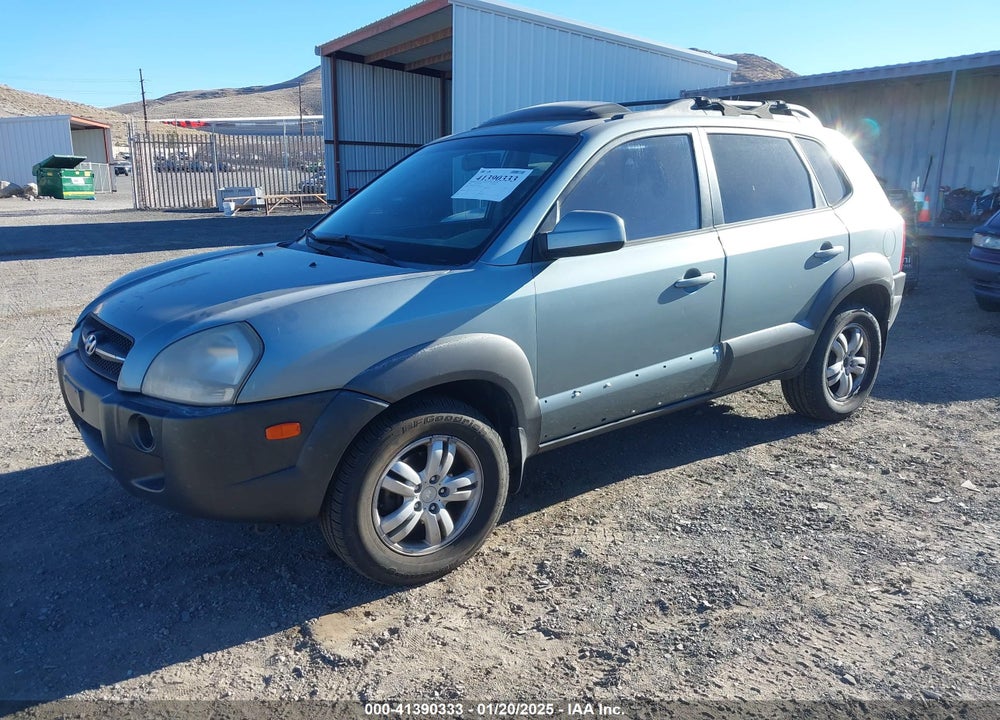 2008 HYUNDAI TUCSON LIMITED V6/SE VIN: KM8JN72D88U817022