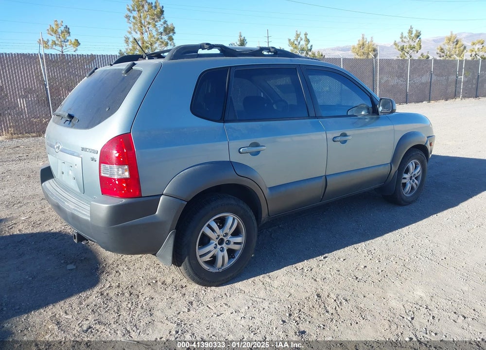 2008 HYUNDAI TUCSON LIMITED V6/SE VIN: KM8JN72D88U817022