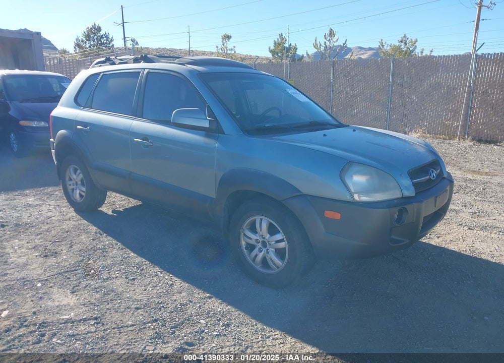 2008 HYUNDAI TUCSON LIMITED V6/SE VIN: KM8JN72D88U817022
