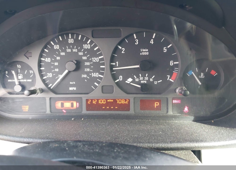 2004 BMW 325I VIN: WBAET37404NJ45309