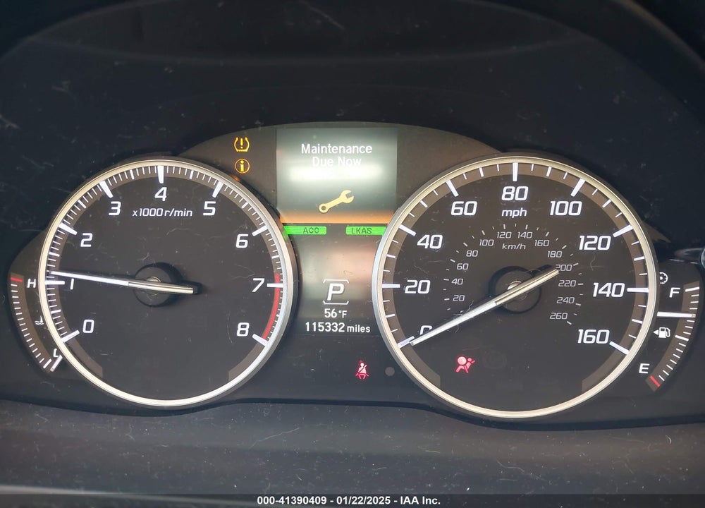 2016 ACURA RDX ADVANCE PACKAGE VIN: 5J8TB3H79GL007968