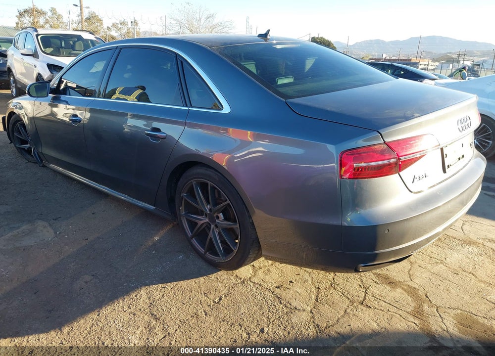 2016 AUDI A8 L 4.0T SPORT VIN: WAU43AFD1GN008031