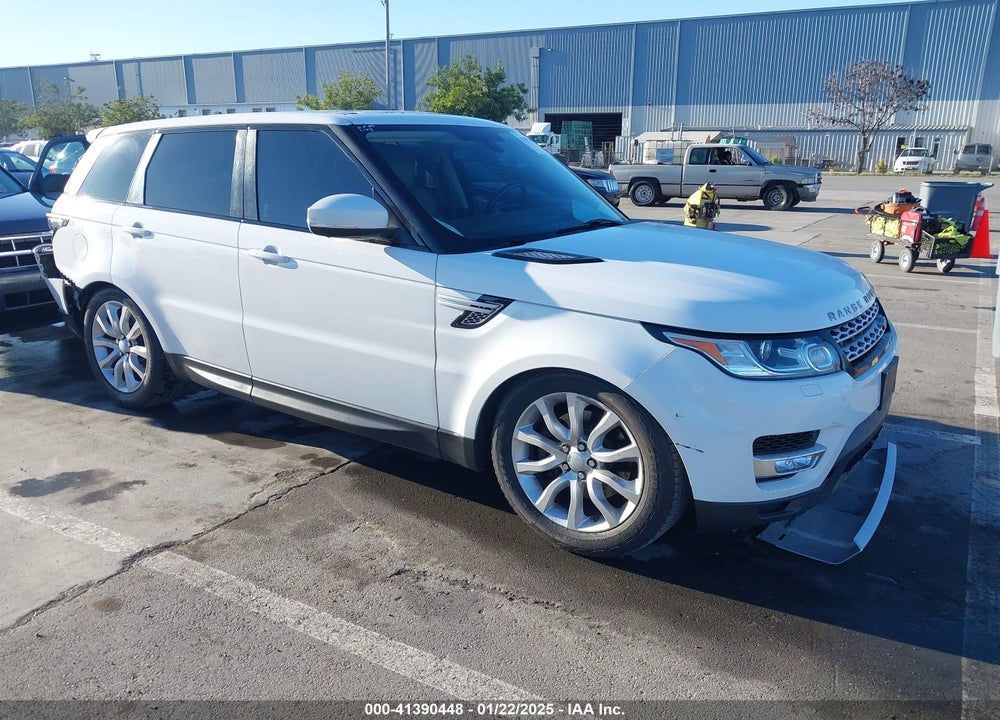 2016 LAND ROVER RANGE ROVER SPORT 3.0L V6 SUPERCHARGED HSE VIN: SALWR2VF9GA556295