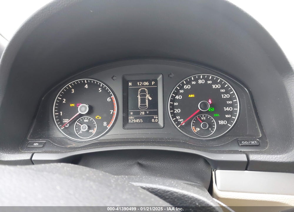 2012 VOLKSWAGEN EOS VIN: WVWBW7AH1CV003551