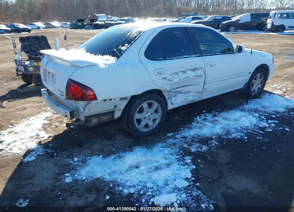 2006 NISSAN SENTRA VIN: 3N1CB51D16L544933