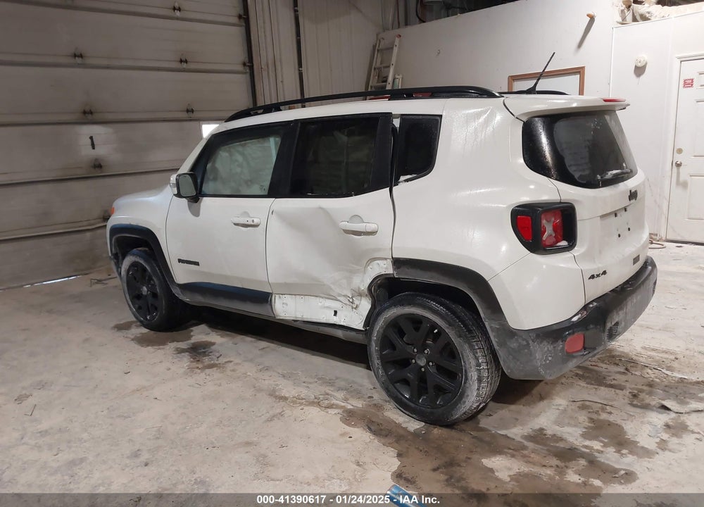 2017 JEEP RENEGADE ALTITUDE 4X4 VIN: ZACCJBBB4HPE69408