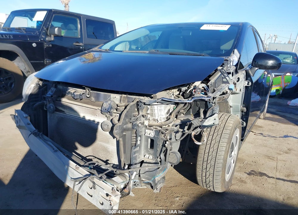 2013 TOYOTA PRIUS THREE VIN: JTDKN3DUXD0344837