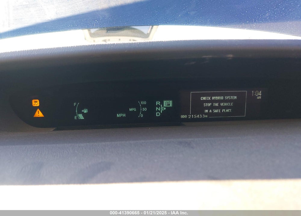 2013 TOYOTA PRIUS THREE VIN: JTDKN3DUXD0344837