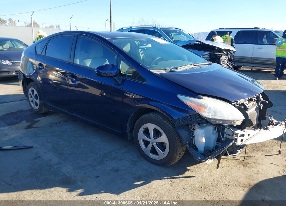 2013 TOYOTA PRIUS THREE VIN: JTDKN3DUXD0344837