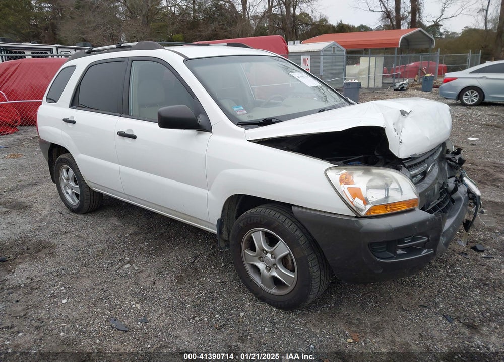 2007 KIA SPORTAGE LX VIN: KNDJF724477447587