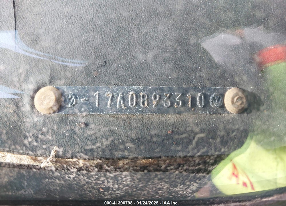 1980 VOLKSWAGEN RABBIT VIN: 17A0893310