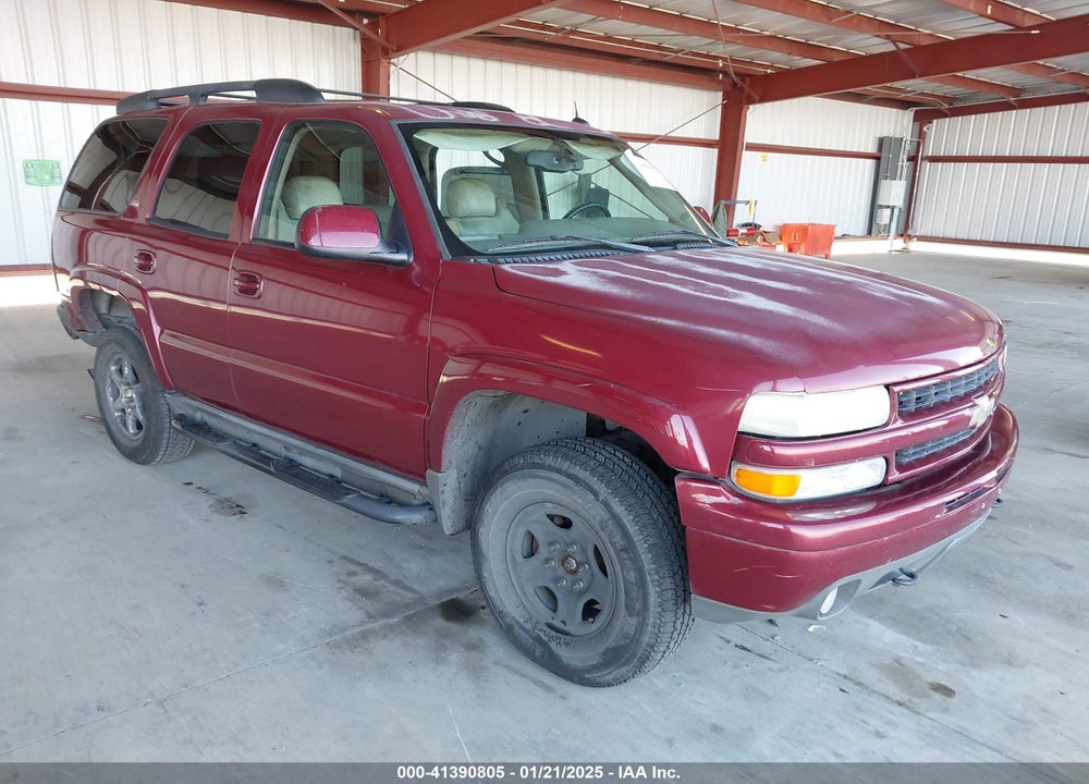 2005 CHEVROLET TAHOE Z71 VIN: 1GNEK13T45R194201