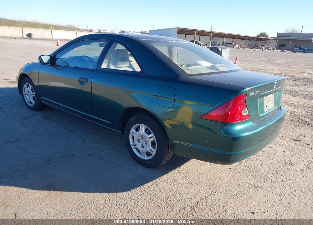 2001 HONDA CIVIC LX VIN: 1HGEM22571L008905