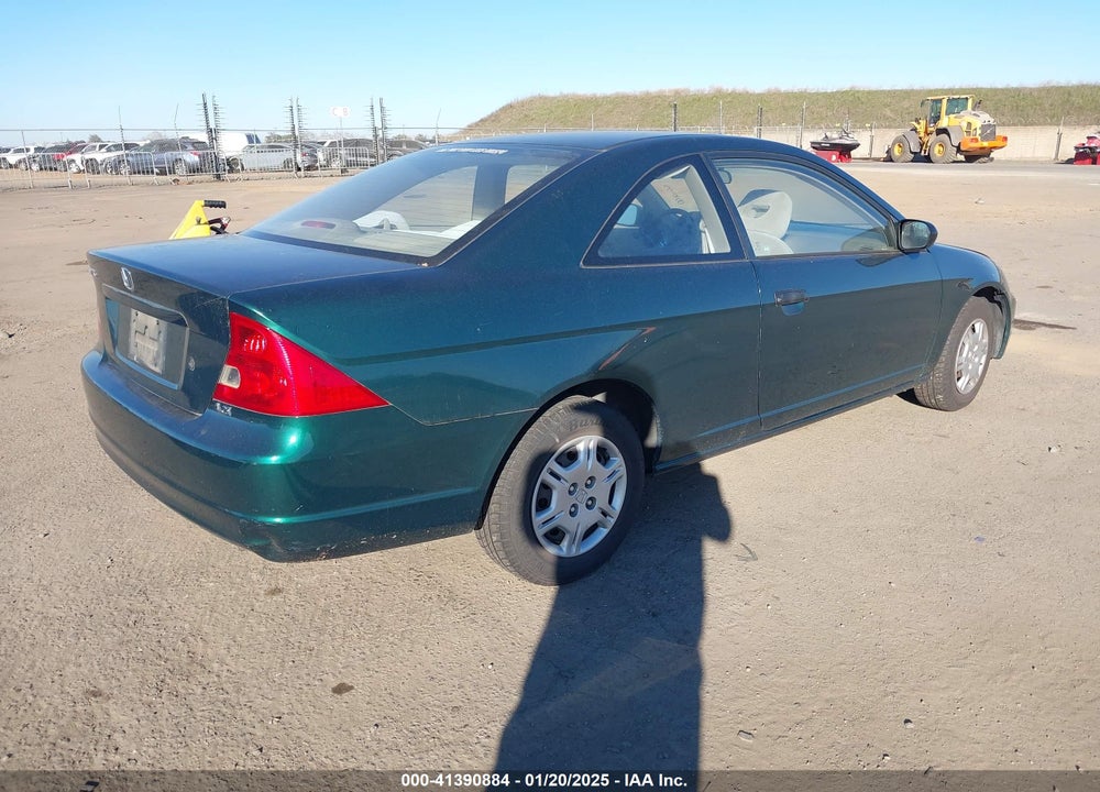 2001 HONDA CIVIC LX VIN: 1HGEM22571L008905