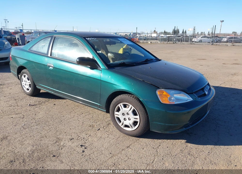 2001 HONDA CIVIC LX VIN: 1HGEM22571L008905
