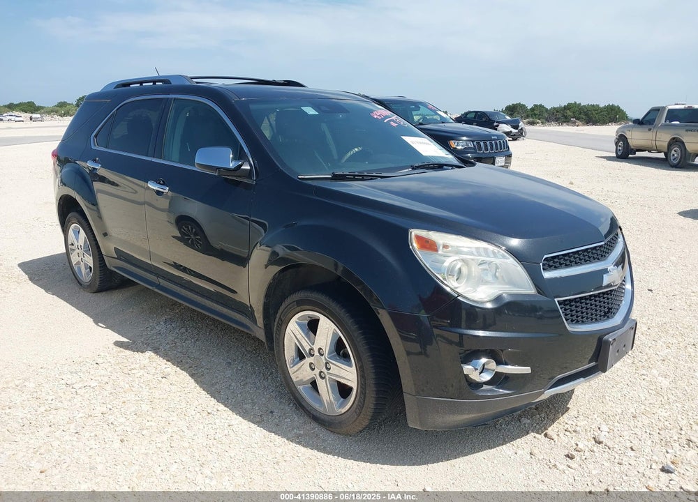 2014 CHEVROLET EQUINOX LTZ VIN: 2GNALDEK8E6353184