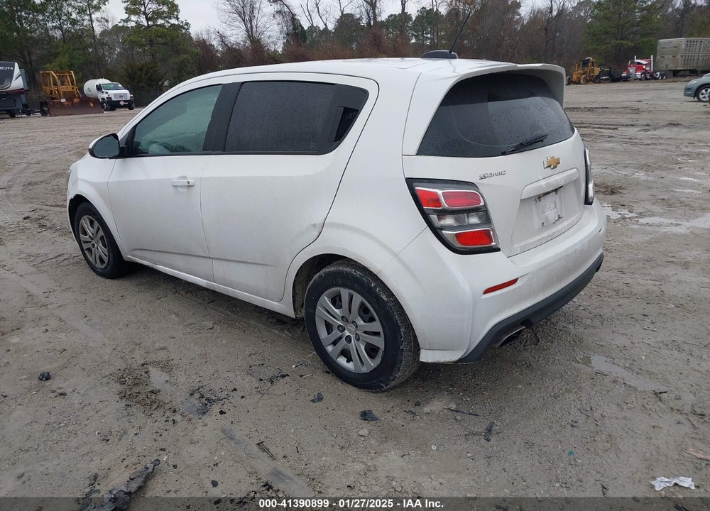 2017 CHEVROLET SONIC VIN: 1G1JG6SH4H4167464