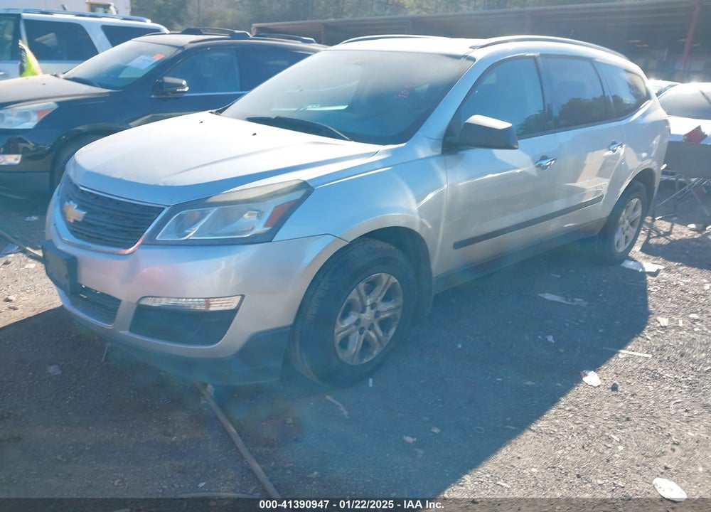2015 CHEVROLET TRAVERSE LS VIN: 1GNKVFED5FJ287368